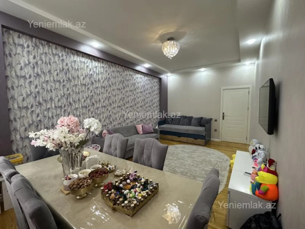 Satılır 2 otaqlı yeni tikili 55 m²
