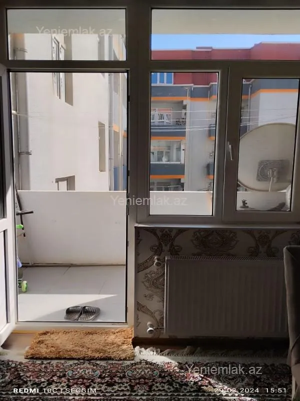 Satılır 2 otaqlı yeni tikili 55.5 m²
