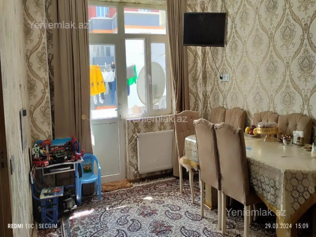 Satılır 2 otaqlı yeni tikili 55.5 m²