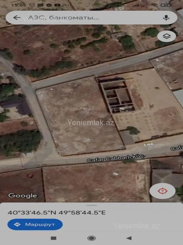 Satılır torpaq sahəsi