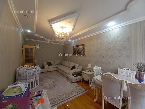 Satılır 2 otaqlı yeni tikili 90 m²