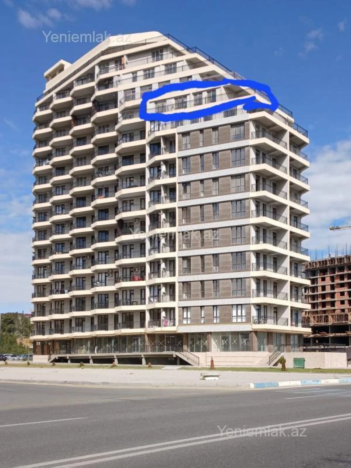 Satılır 2 otaqlı yeni tikili 94 m²