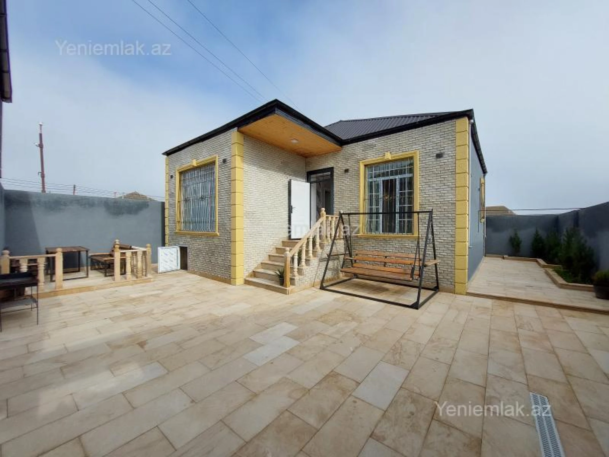 Satılır 3 otaqlı həyət evi 100 m²