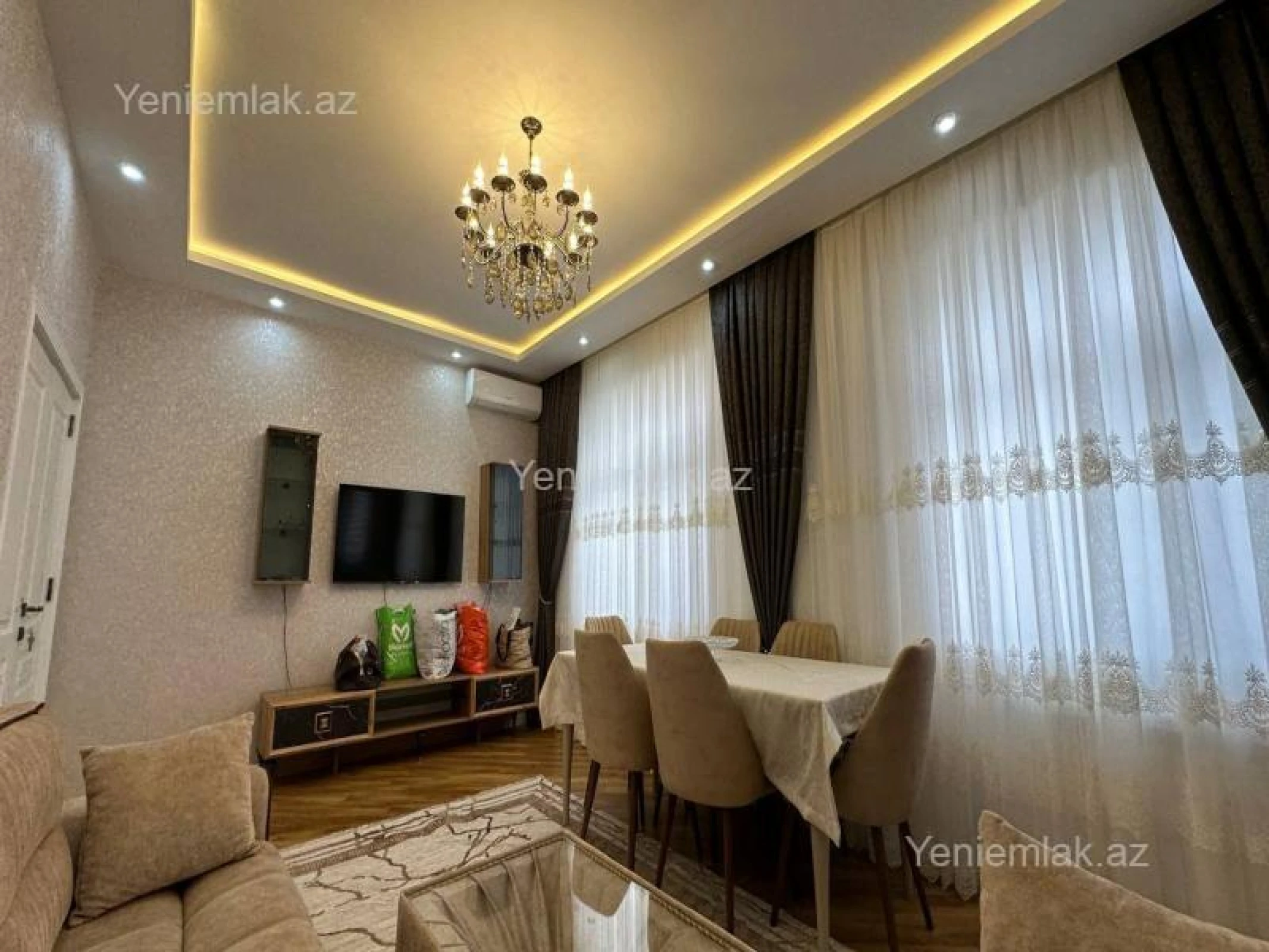 Satılır 2 otaqlı yeni tikili 95 m²