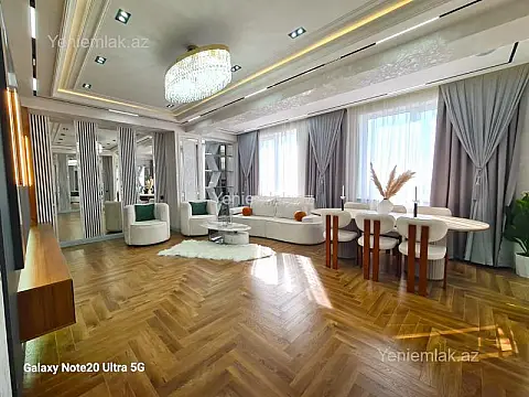 Satılır 4 otaqlı yeni tikili 186 m² — Bakı, Nizami 4 otaq 186.00 m²
