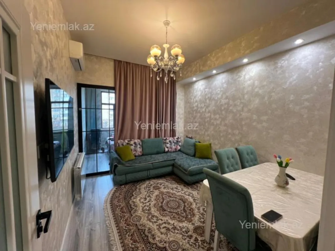 Satılır 2 otaqlı yeni tikili 60 m²