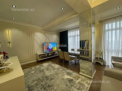 Satılır 3 otaqlı yeni tikili 120 m² — Bakı, Nəsimi 3 otaq 120.00 m²