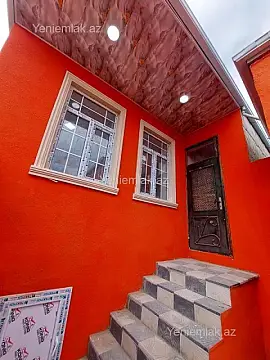 Satılır 3 otaqlı həyət evi 55 m² — Xırdalan 3 otaq 55.00 m²