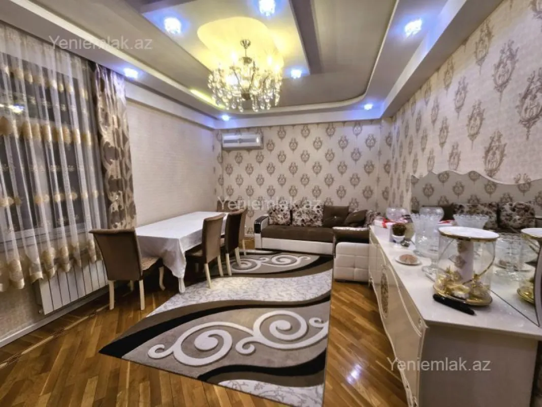Satılır 2 otaqlı yeni tikili 90 m²