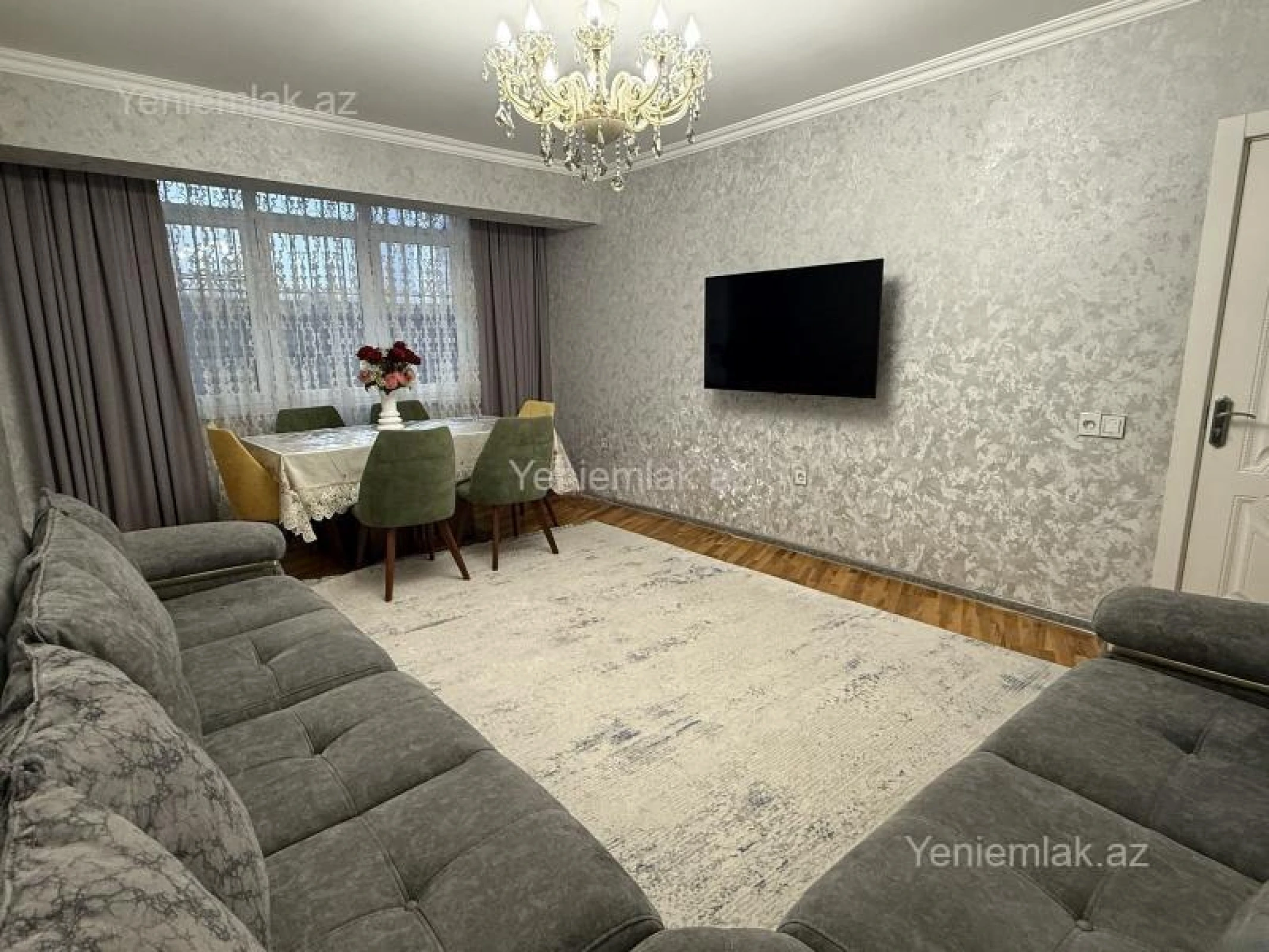 Satılır 3 otaqlı yeni tikili 100 m²