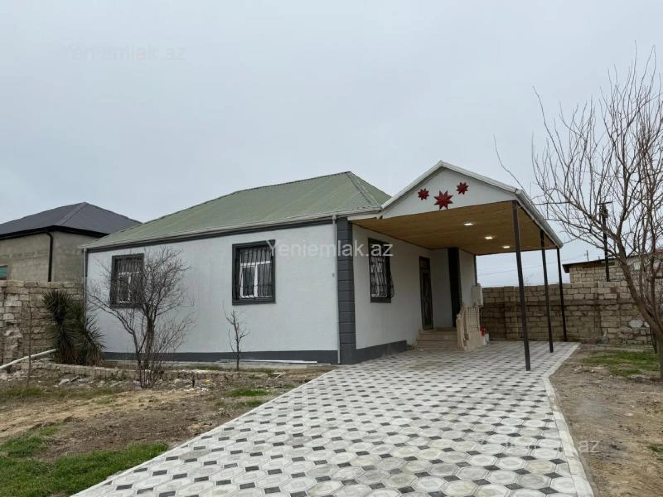 Satılır 3 otaqlı həyət evi 100 m²