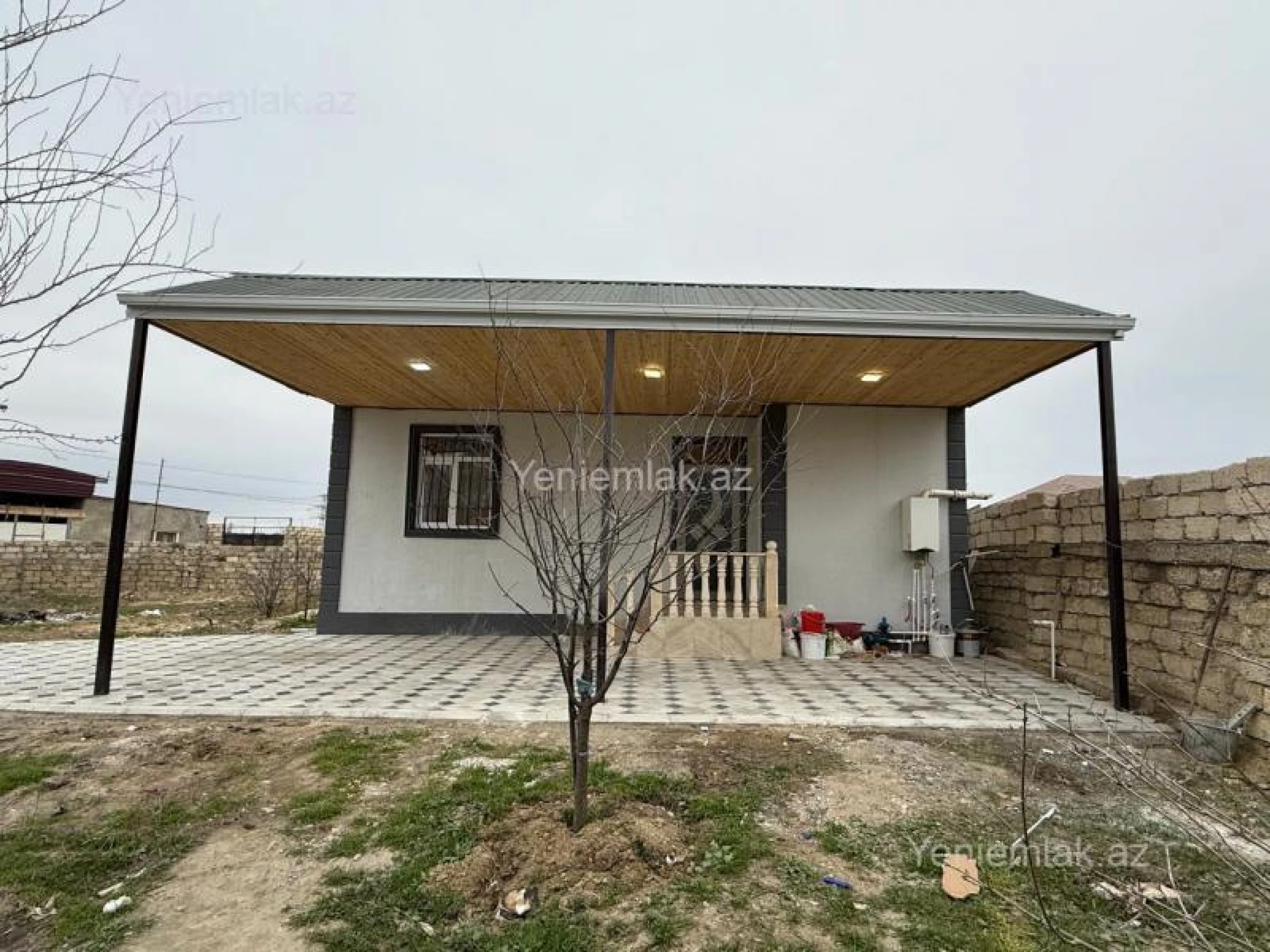Satılır 3 otaqlı həyət evi 100 m²