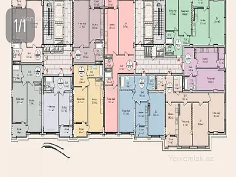 Satılır 3 otaqlı yeni tikili 91 m²