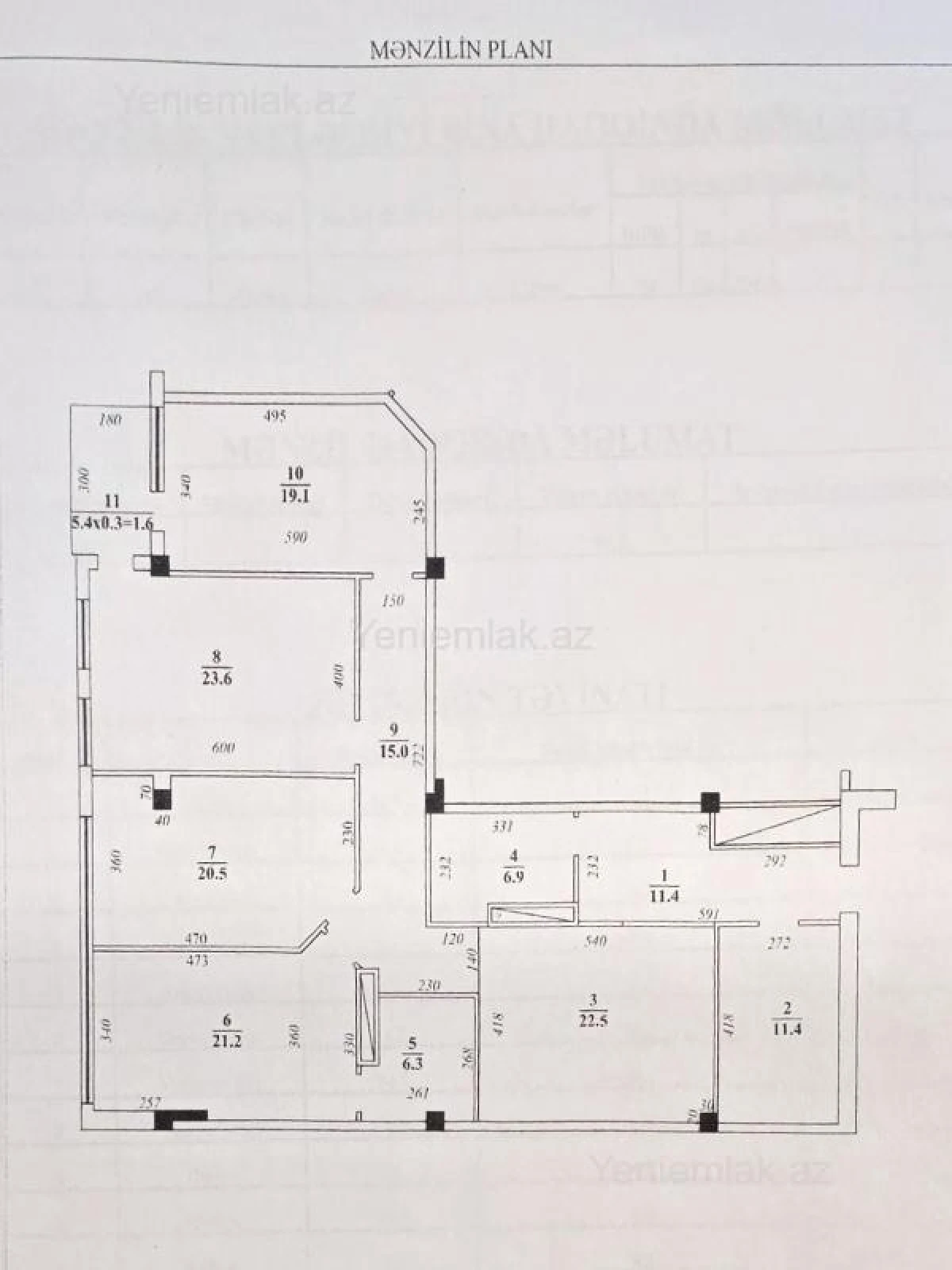 Satılır 4 otaqlı yeni tikili 175 m²