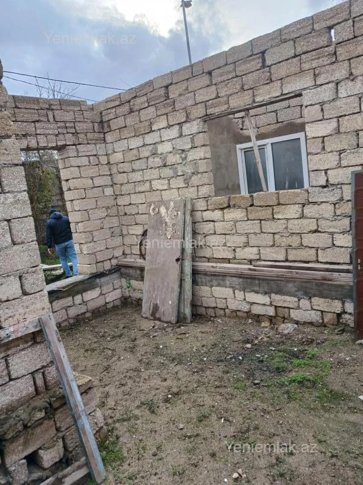 Satılır 1 otaqlı həyət evi 50 m²