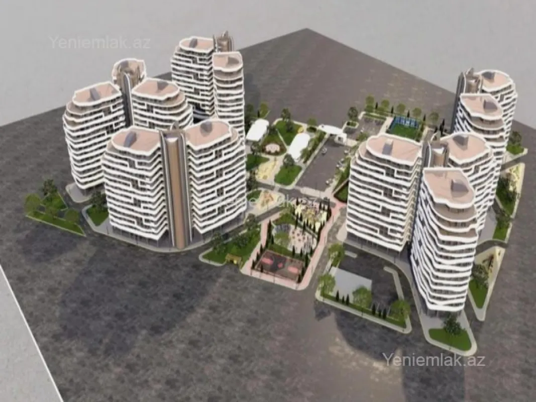 Satılır 4 otaqlı yeni tikili 186 m²