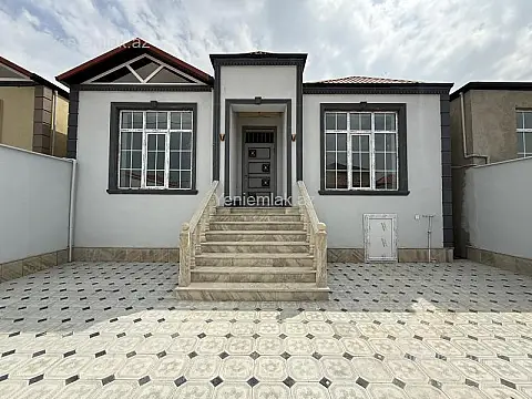 Satılır 4 otaqlı həyət evi 120 m² — Abşeron 4 otaq 120.00 m²