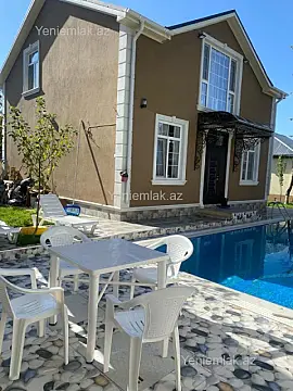 Satılır 5 otaqlı həyət evi 200 m² — Qəbələ 5 otaq 200.00 m²