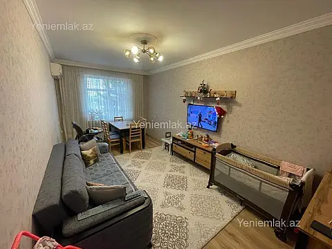 Satılır 2 otaqlı köhnə tikili 60 m² — Bakı, Binəqədi 2 otaq 60.00 m²