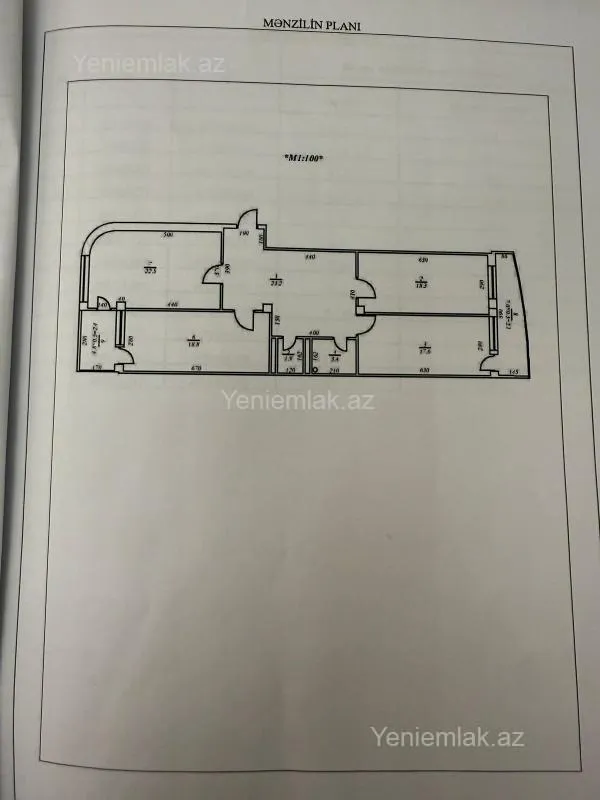 Satılır 3 otaqlı yeni tikili 117.8 m²
