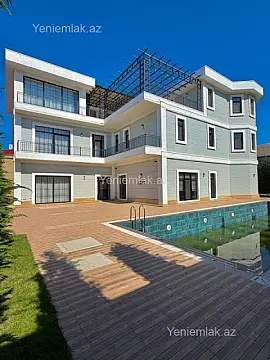 Satılır 9 otaqlı həyət evi 2000 m² — Bakı, Xəzər 9 otaq 2000.00 m²