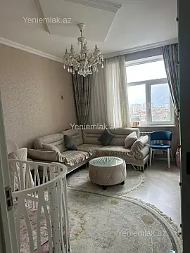 Satılır 2 otaqlı yeni tikili 63 m² — Bakı, Nizami 2 otaq 63.00 m²