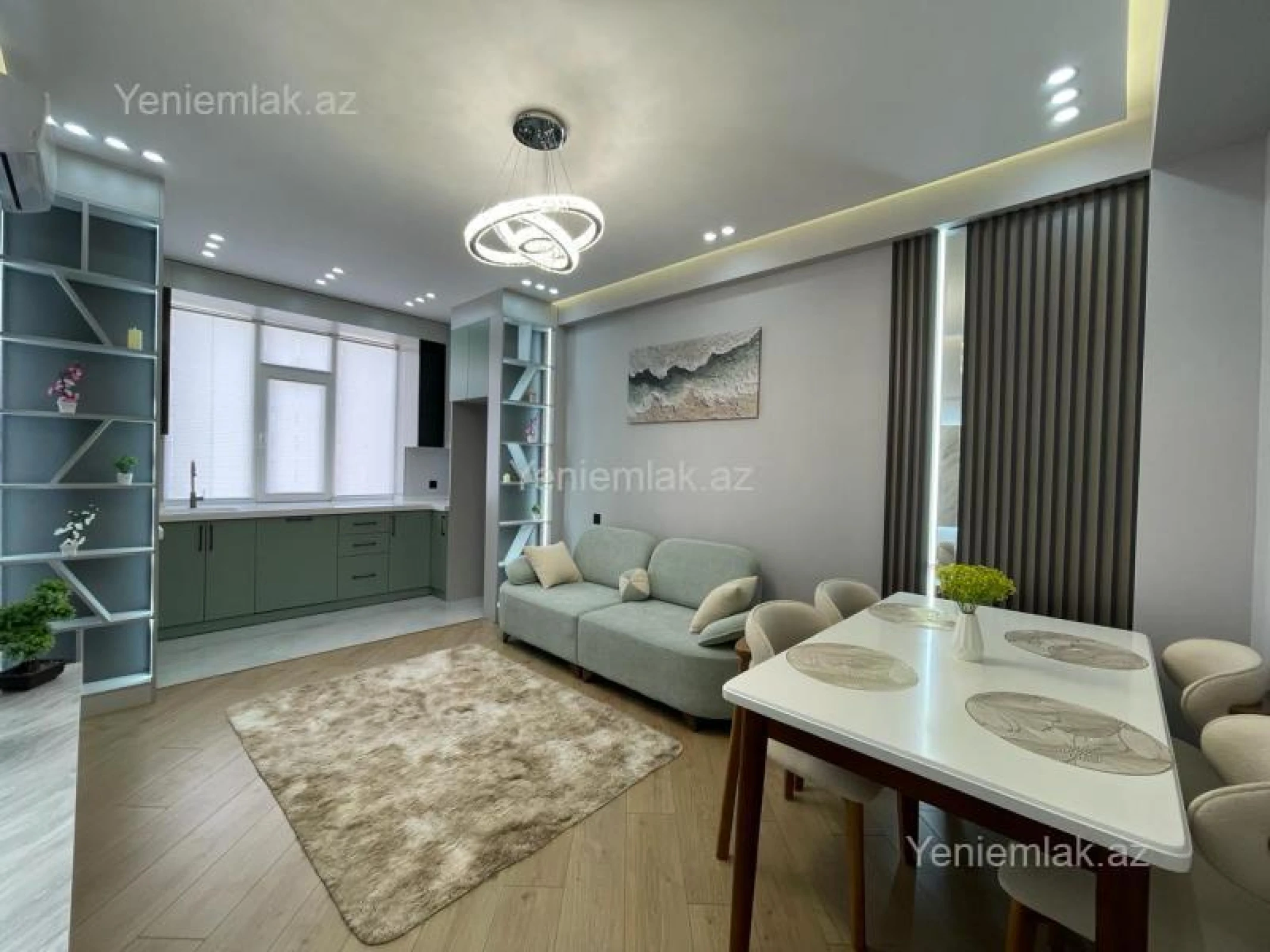 Satılır 2 otaqlı yeni tikili 53 m²