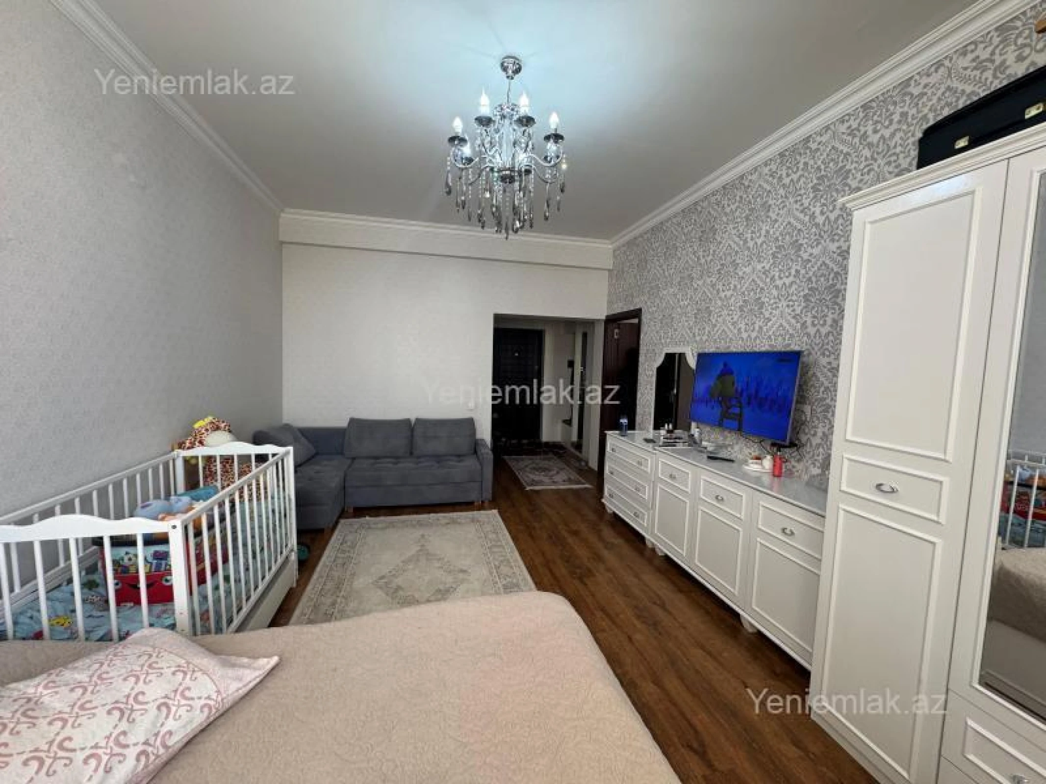 Satılır 1 otaqlı yeni tikili 45 m²