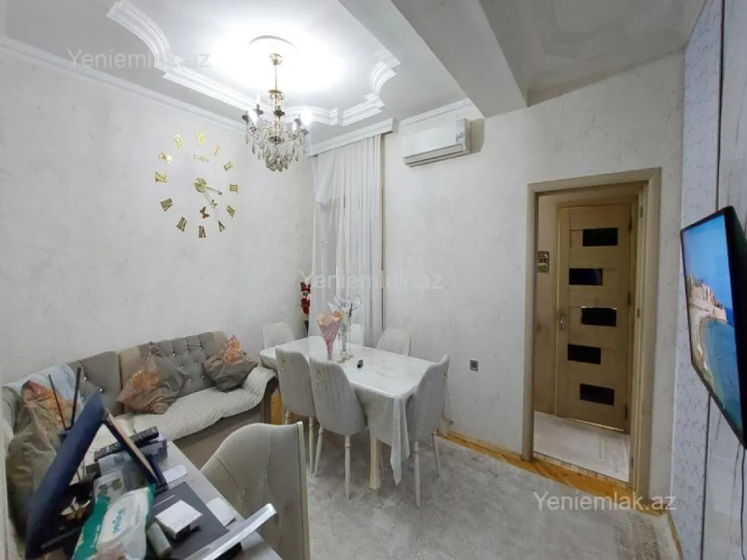 Satılır 2 otaqlı yeni tikili 58 m²