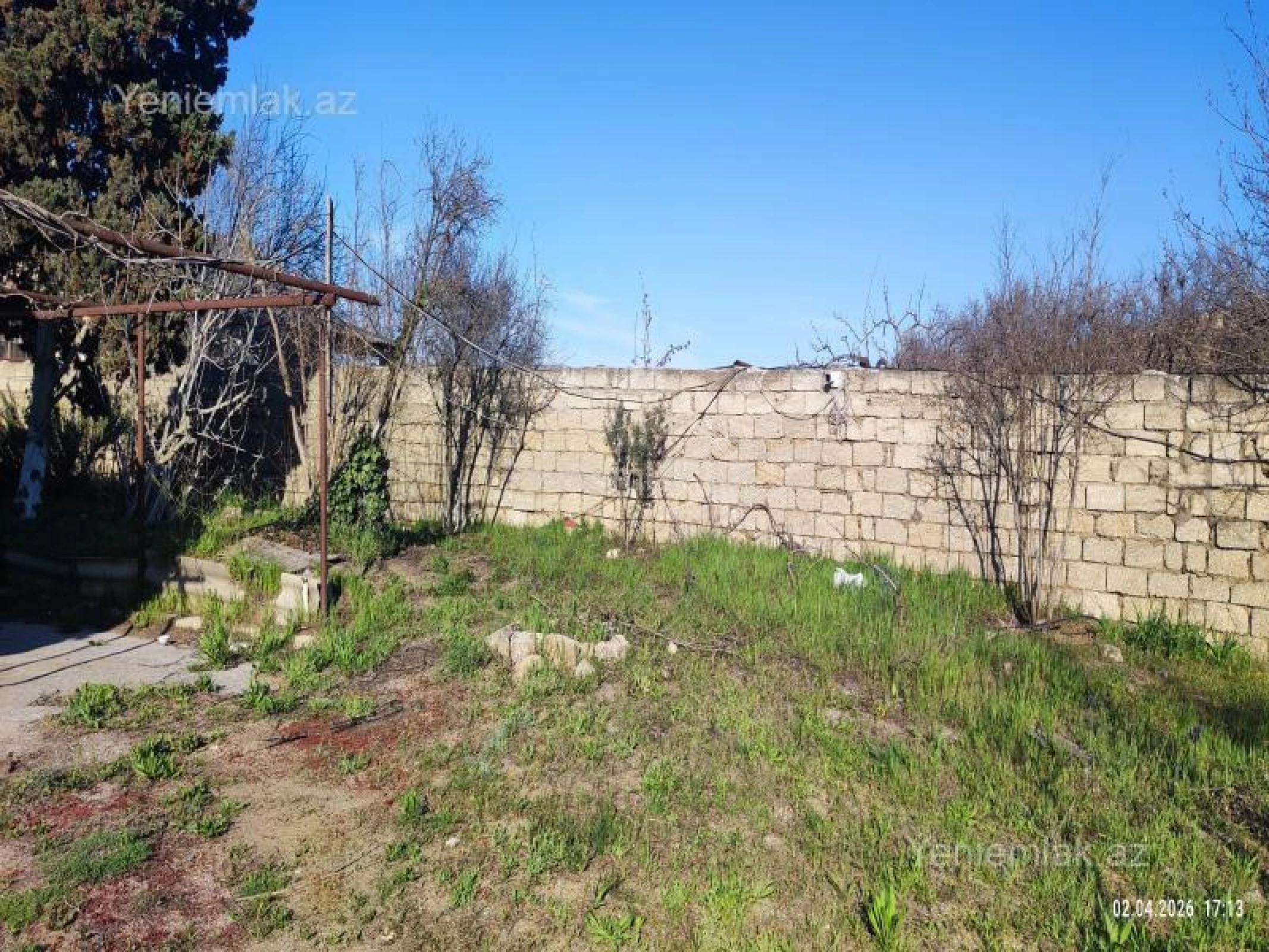 Satılır 3 otaqlı həyət evi 45 m²