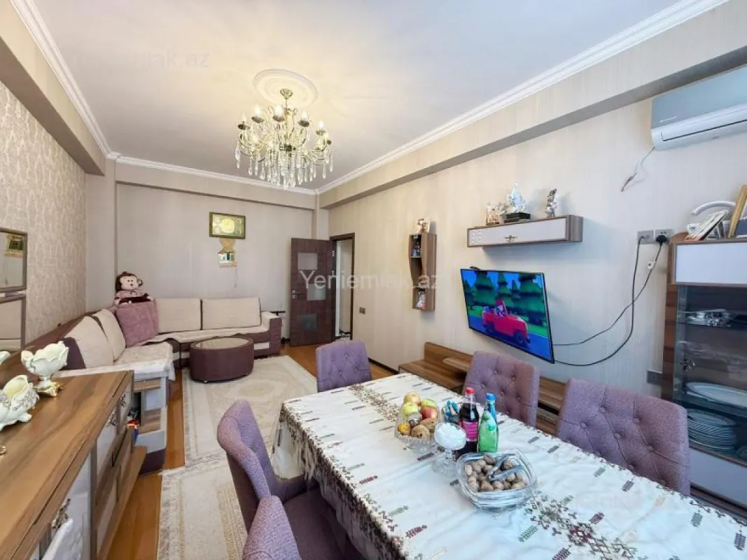 Satılır 2 otaqlı yeni tikili 66 m²