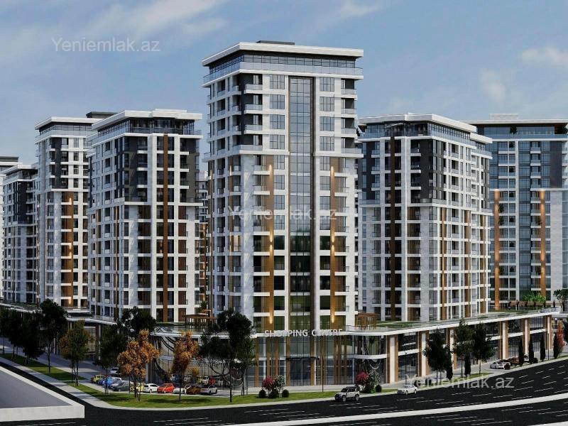 Satılır 3 otaqlı yeni tikili 128 m² — Bakı, Nərimanov 3 otaq 128.00 m²