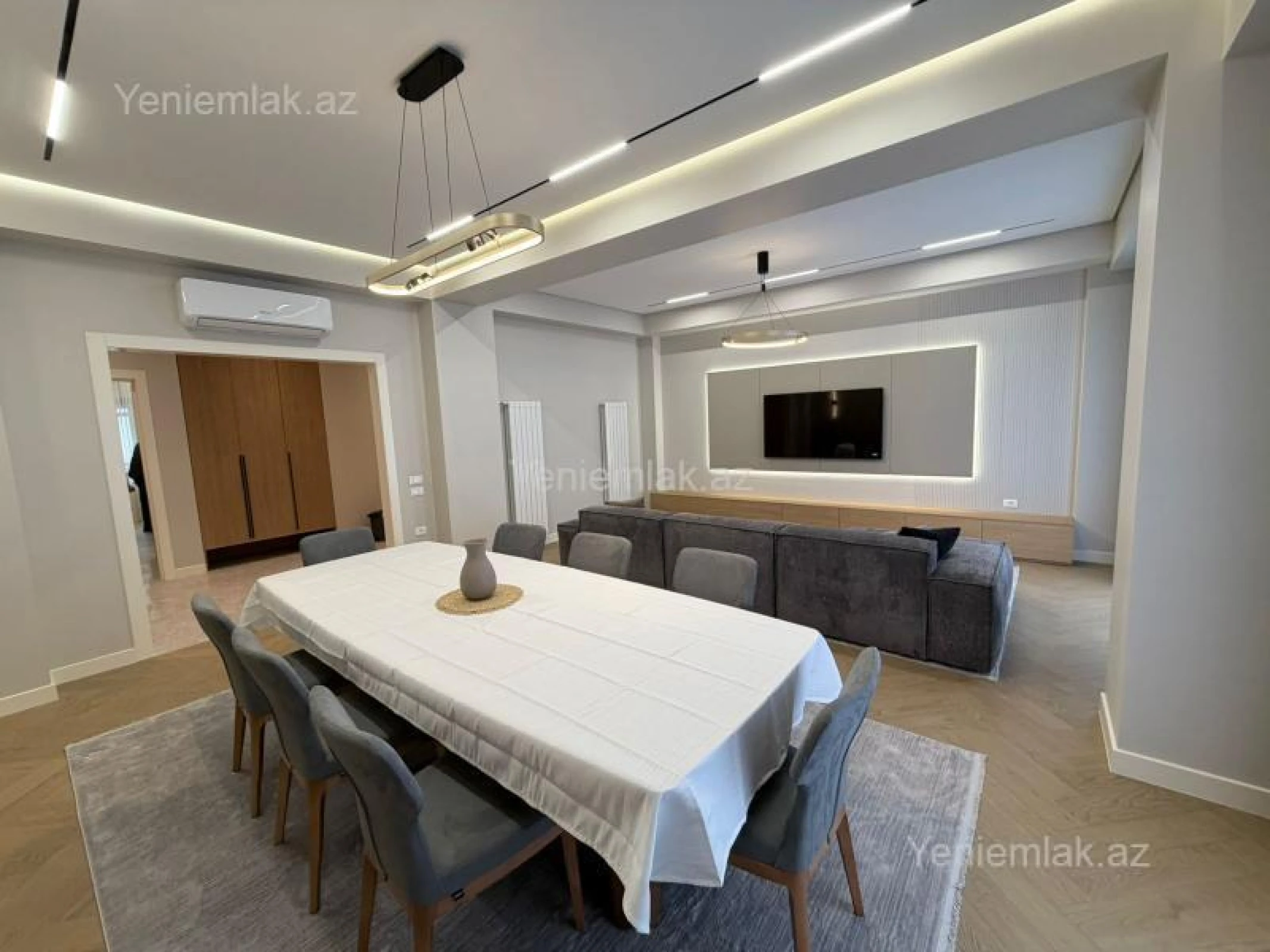 Kirayə verilir 5 otaqlı yeni tikili 195 m²