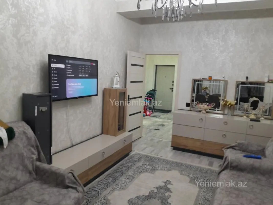 Satılır 2 otaqlı yeni tikili 60 m²