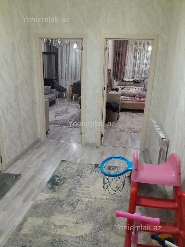 Satılır 2 otaqlı yeni tikili 60 m²