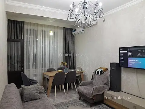 Satılır 2 otaqlı yeni tikili 55 m²