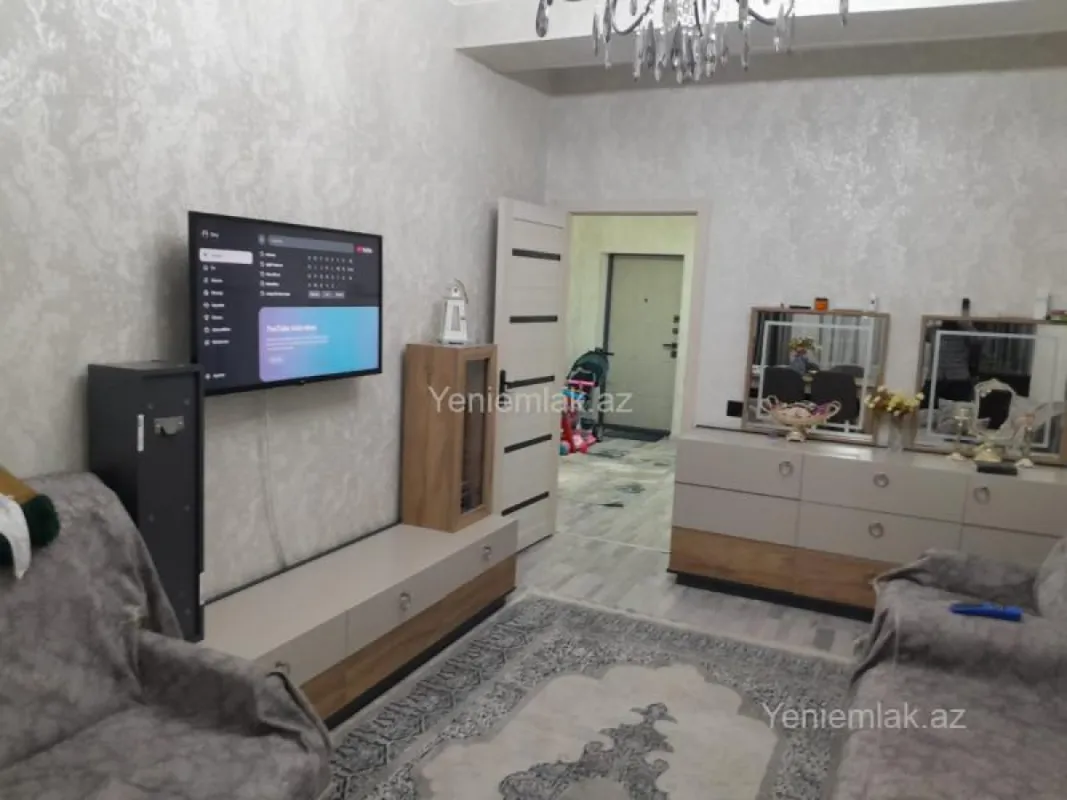 Satılır 2 otaqlı yeni tikili 55 m²