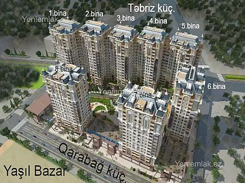 Satılır 3 otaqlı yeni tikili 112 m²
