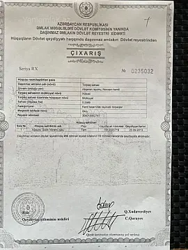 Satılır torpaq sahəsi