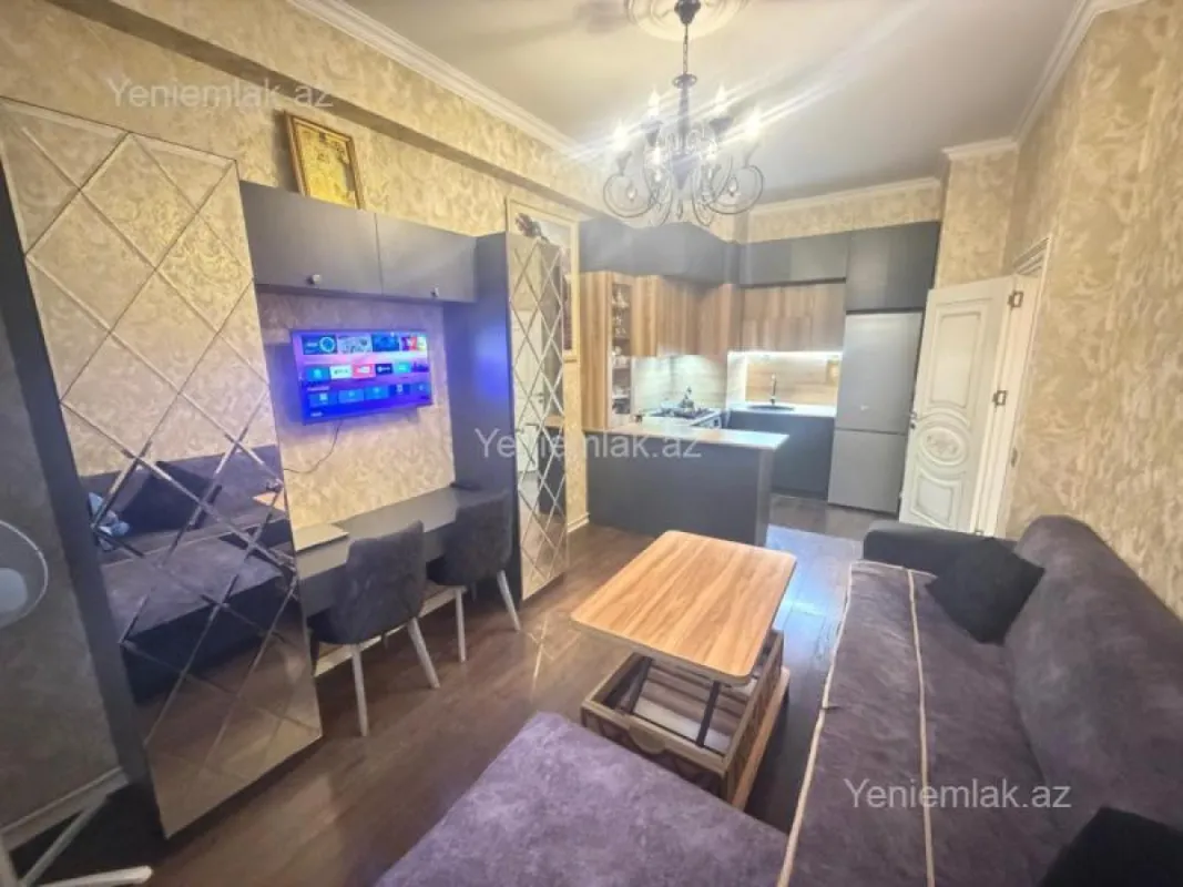 Satılır 2 otaqlı yeni tikili 55 m²