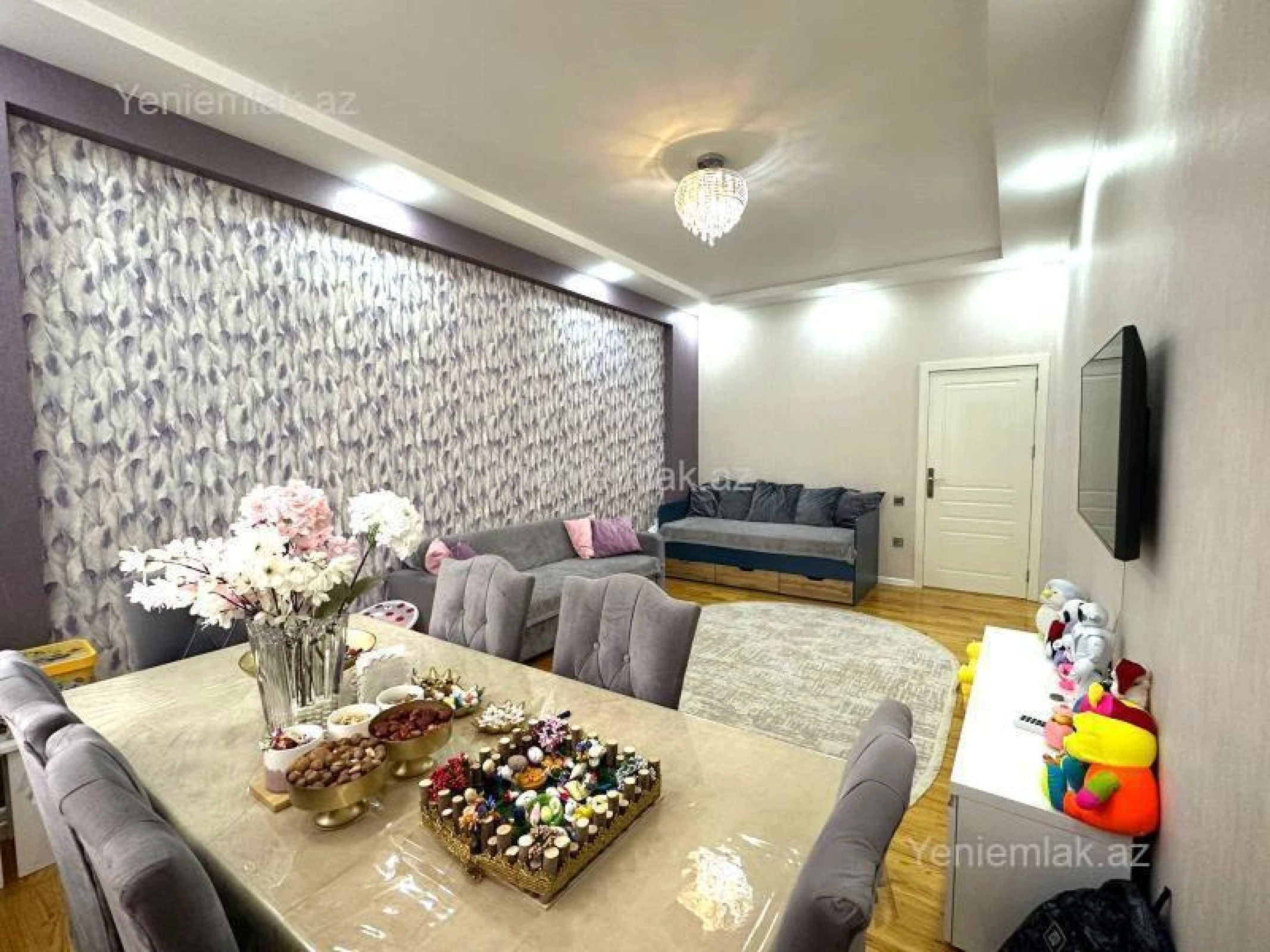 Satılır 2 otaqlı yeni tikili 56 m²