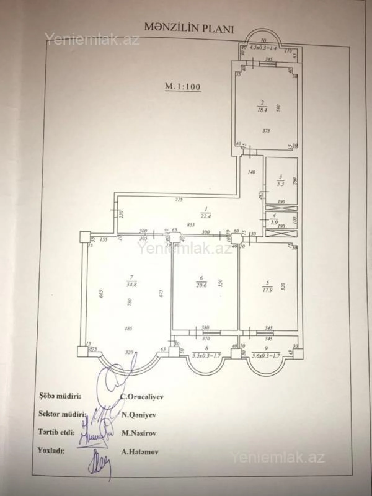 Satılır 3 otaqlı yeni tikili 137 m²