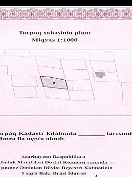 Satılır torpaq sahəsi