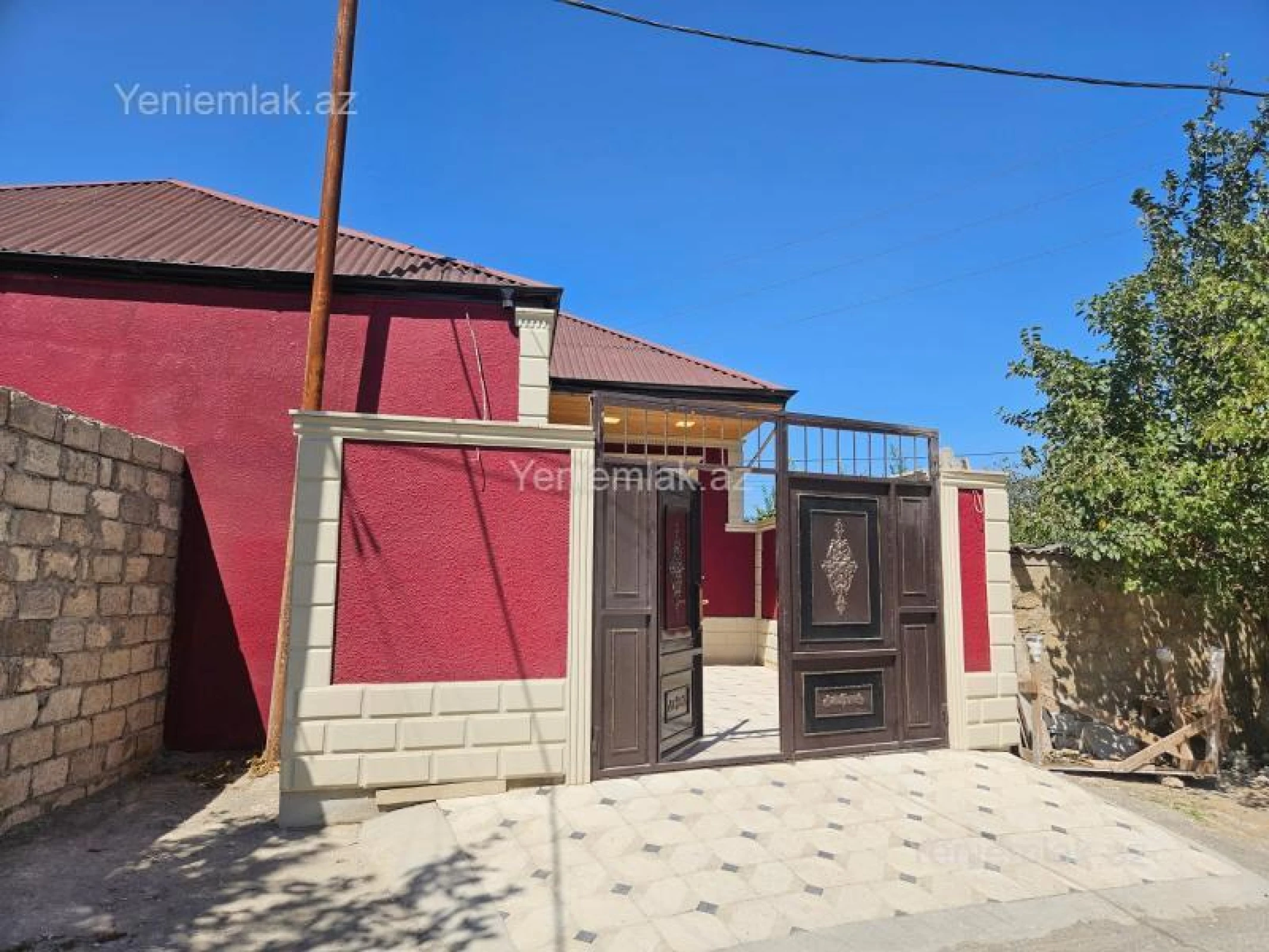 Satılır 3 otaqlı həyət evi 60 m²