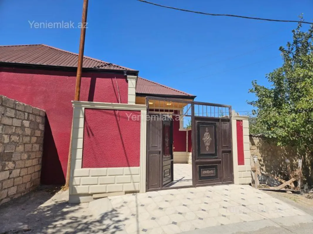 Satılır 3 otaqlı həyət evi 60 m²