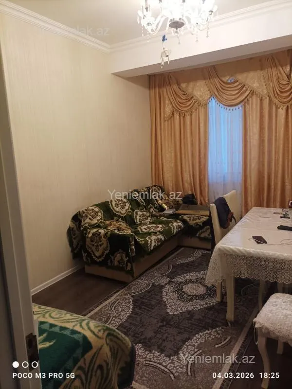 Satılır 1 otaqlı yeni tikili 35 m²