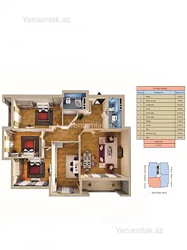 Satılır 4 otaqlı yeni tikili 172 m²