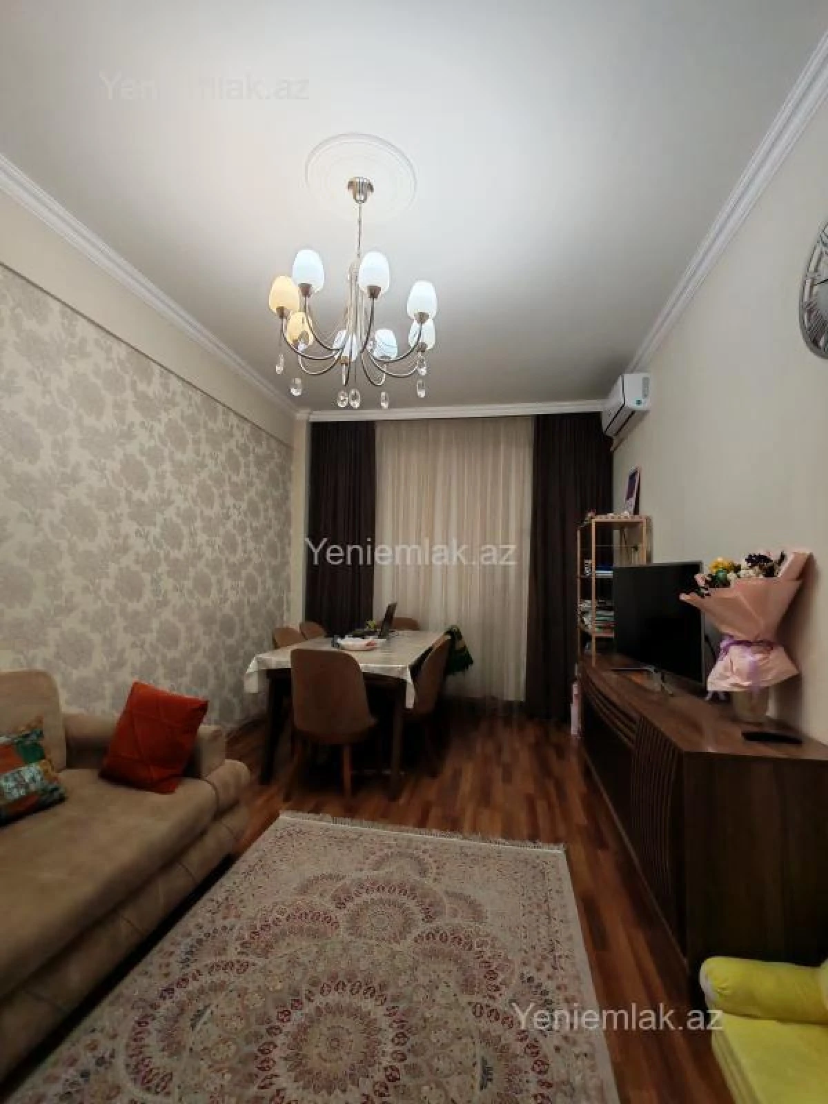 Satılır 2 otaqlı yeni tikili 60 m²