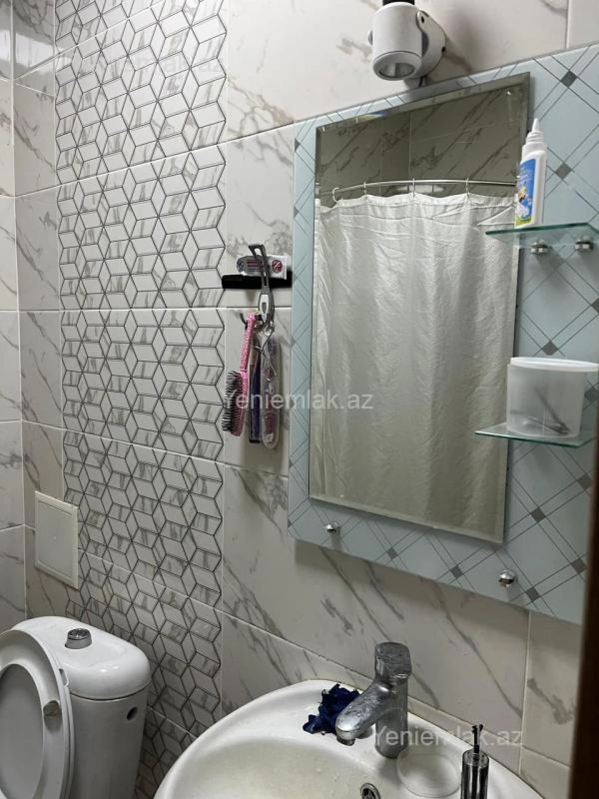Satılır 1 otaqlı yeni tikili 55 m²