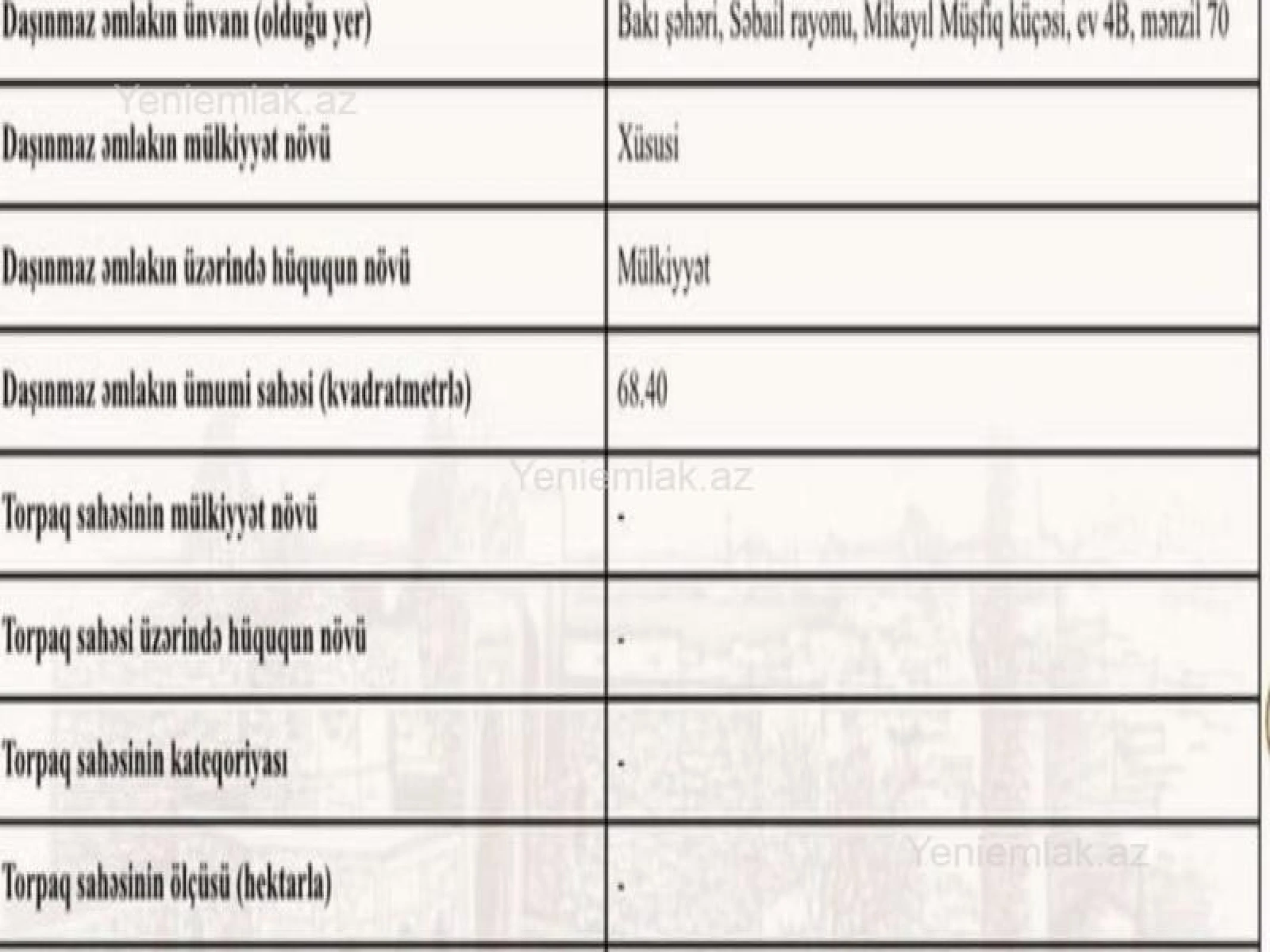 Satılır 2 otaqlı yeni tikili 76.5 m²